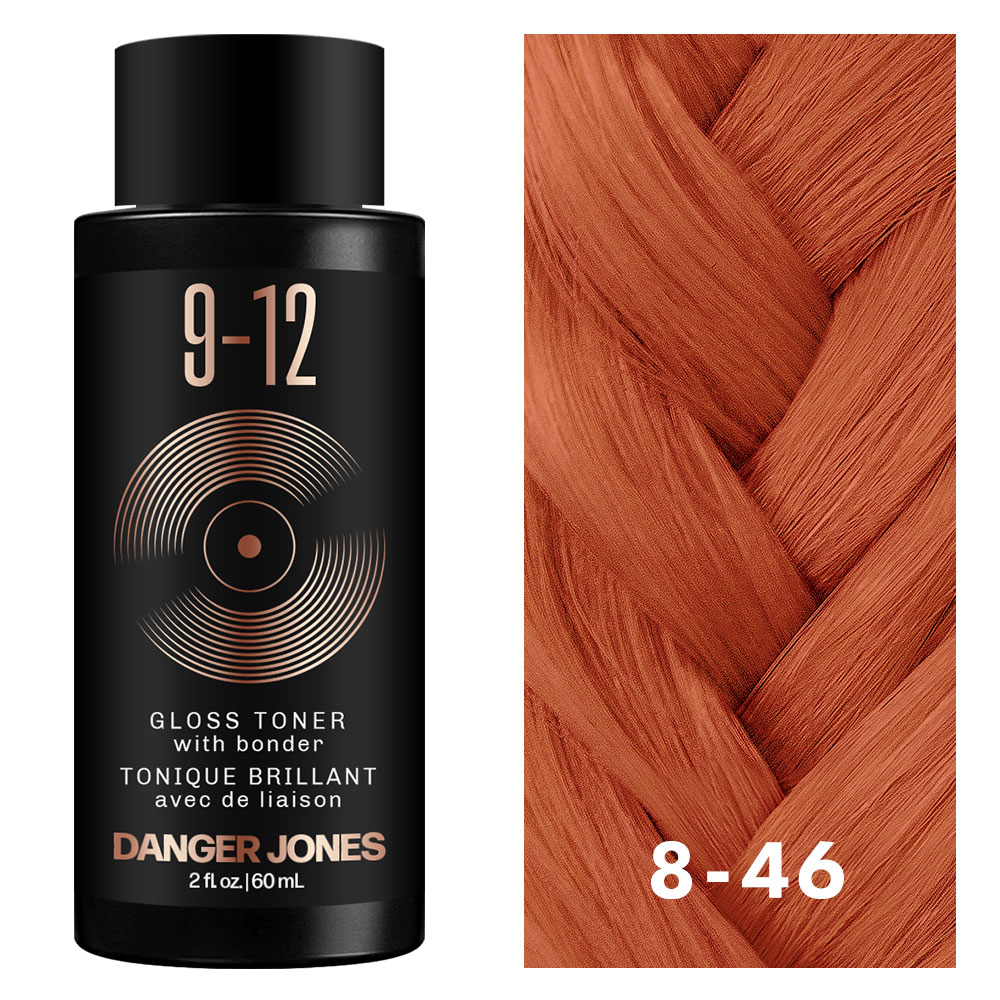 Gloss Toner con Bonder 8-46 Copper Red