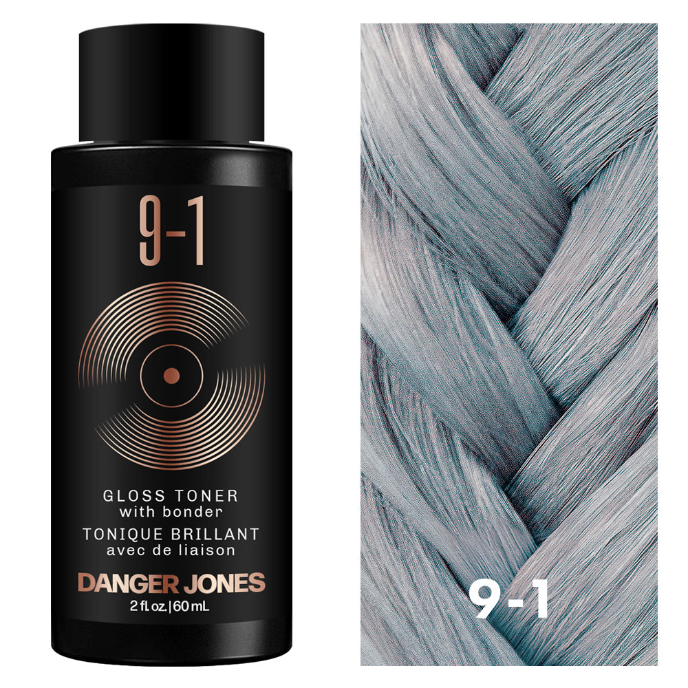 Gloss Toner con Bonder 9-1 Ash