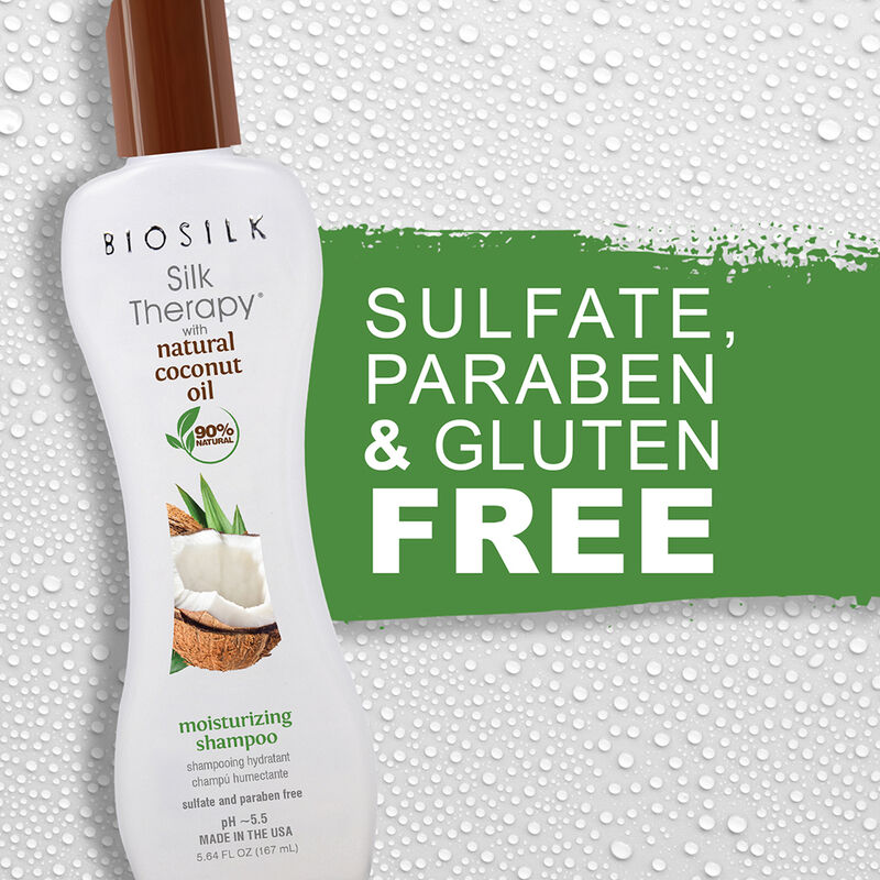 BioSilk Silk Therapy With Natural Coconut Oil Intense Moisture Kit