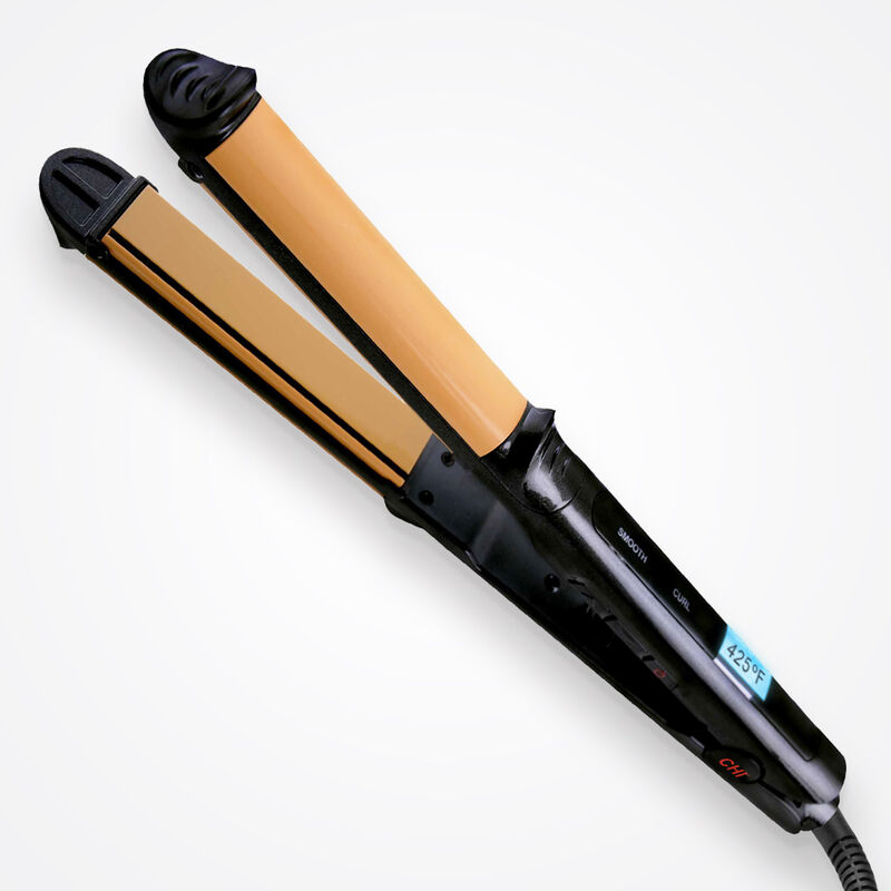 CHI 0.75 Inch Tourmaline Ceramic 3-in-1 Hairstyling Iron - Onyx Black