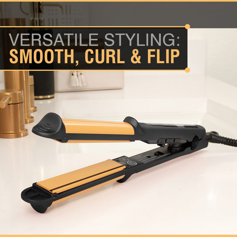 CHI 0.75 Inch Tourmaline Ceramic 3-in-1 Hairstyling Iron - Onyx Black