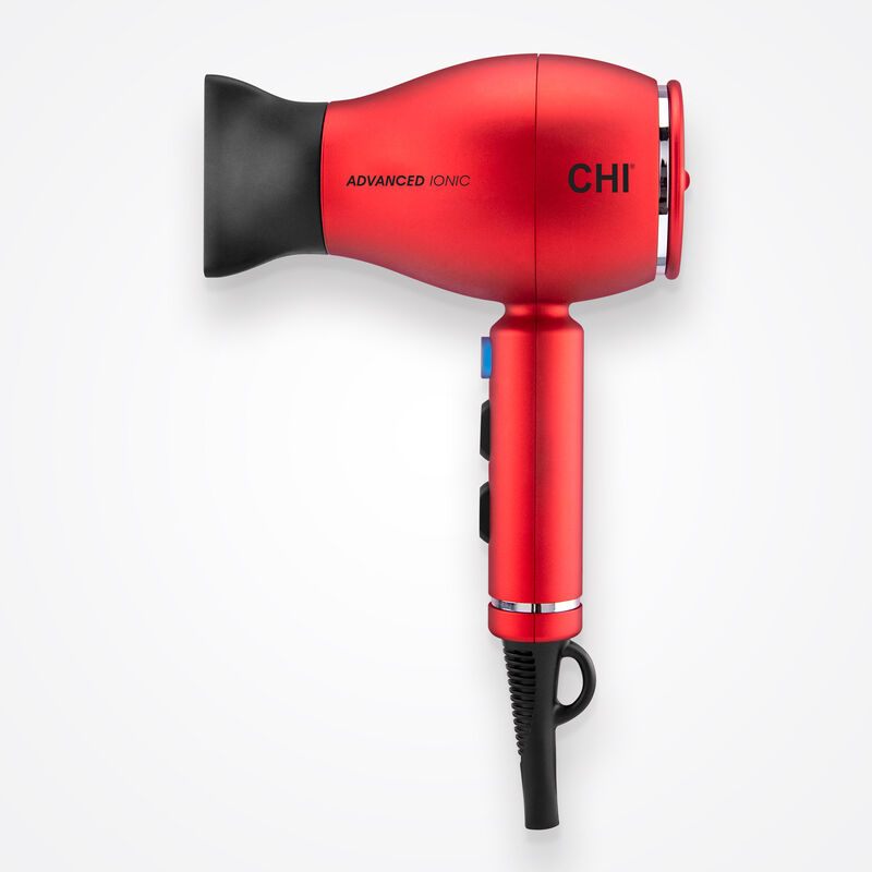 CHI 1875 Series Advanced Ionic Compact Hair Dryer - Red