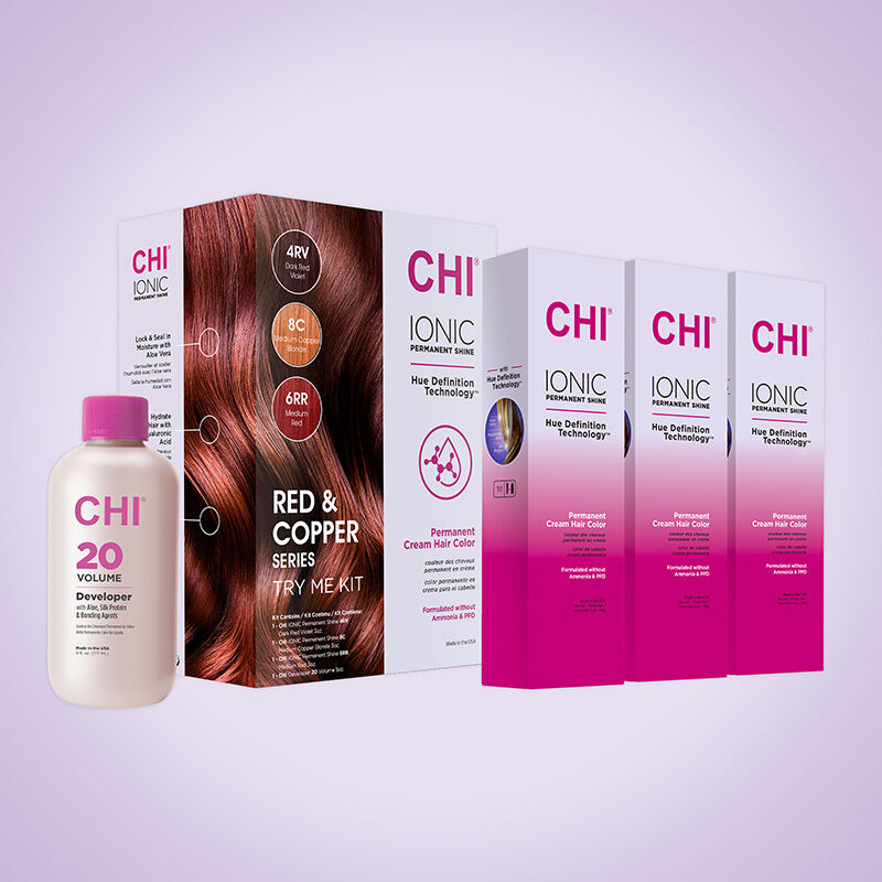 CHI Ionic Try Me Kit - Red and Copper