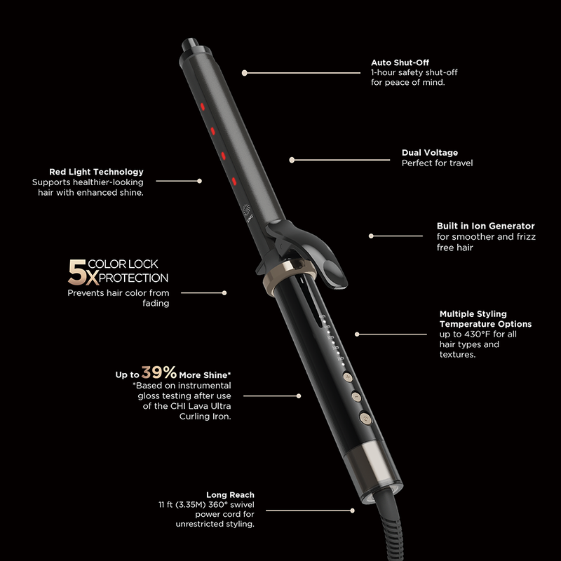 CHI LAVA Ultra Curl Volcanic Lava Curler