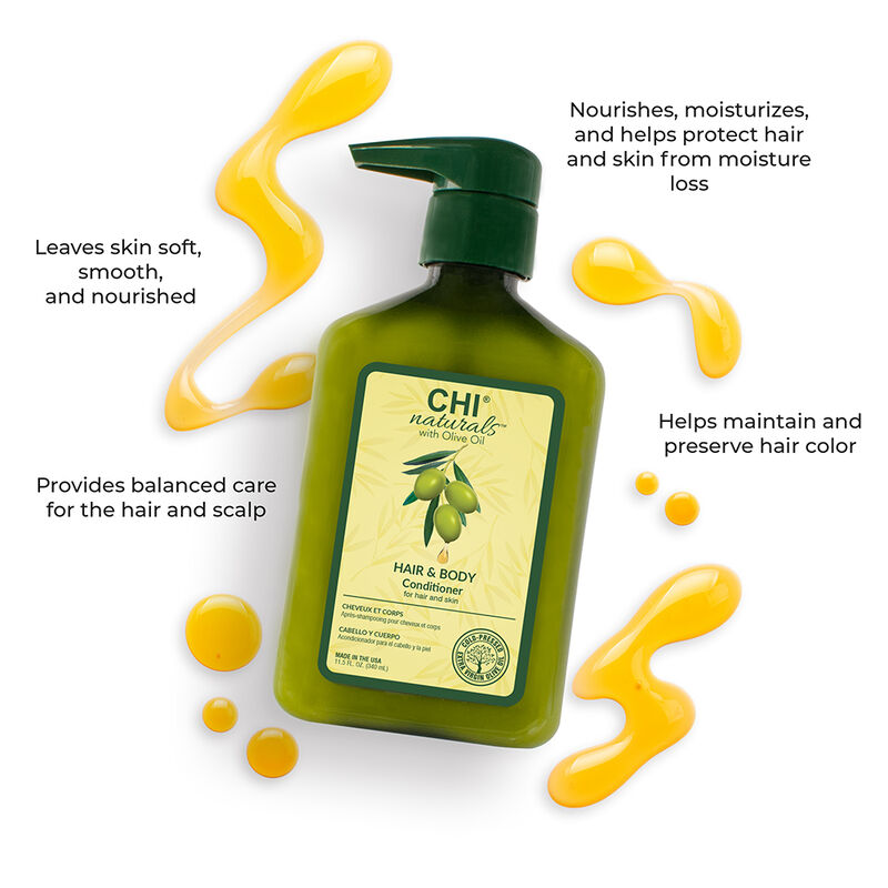 CHI Naturals With Olive Oil Hair and Body Conditioner