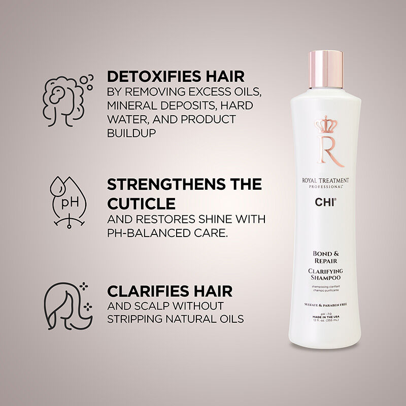 CHI Royal Treatment Bond and Repair Clarifying Shampoo