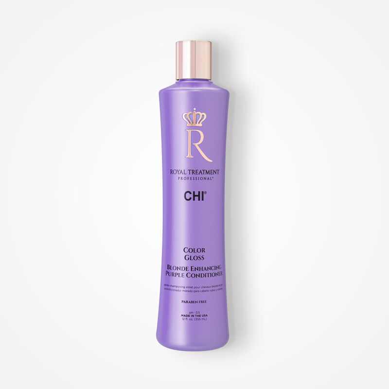 CHI Royal Treatment Color Gloss Blonde Enhancing Purple Conditioner