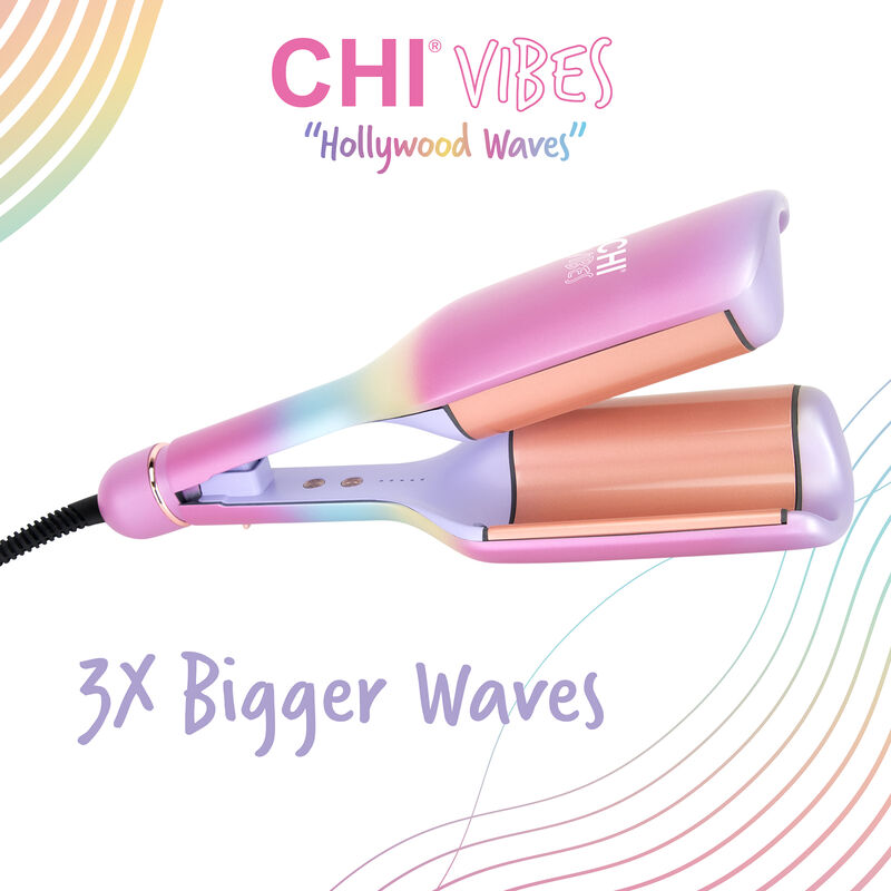 CHI Vibes "Hollywood Waves" 3.60 Inch Hairstyling Waver