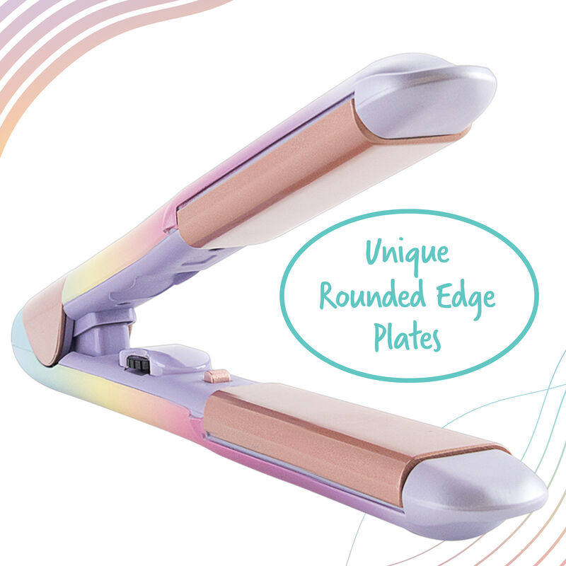 CHI Vibes "On The Edge" 1 Inch Curved Hairstyling Iron