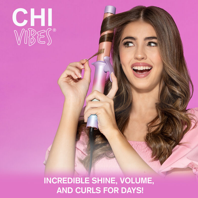 CHI Vibes "You Go Curl" 1.25 Inch Curling Iron
