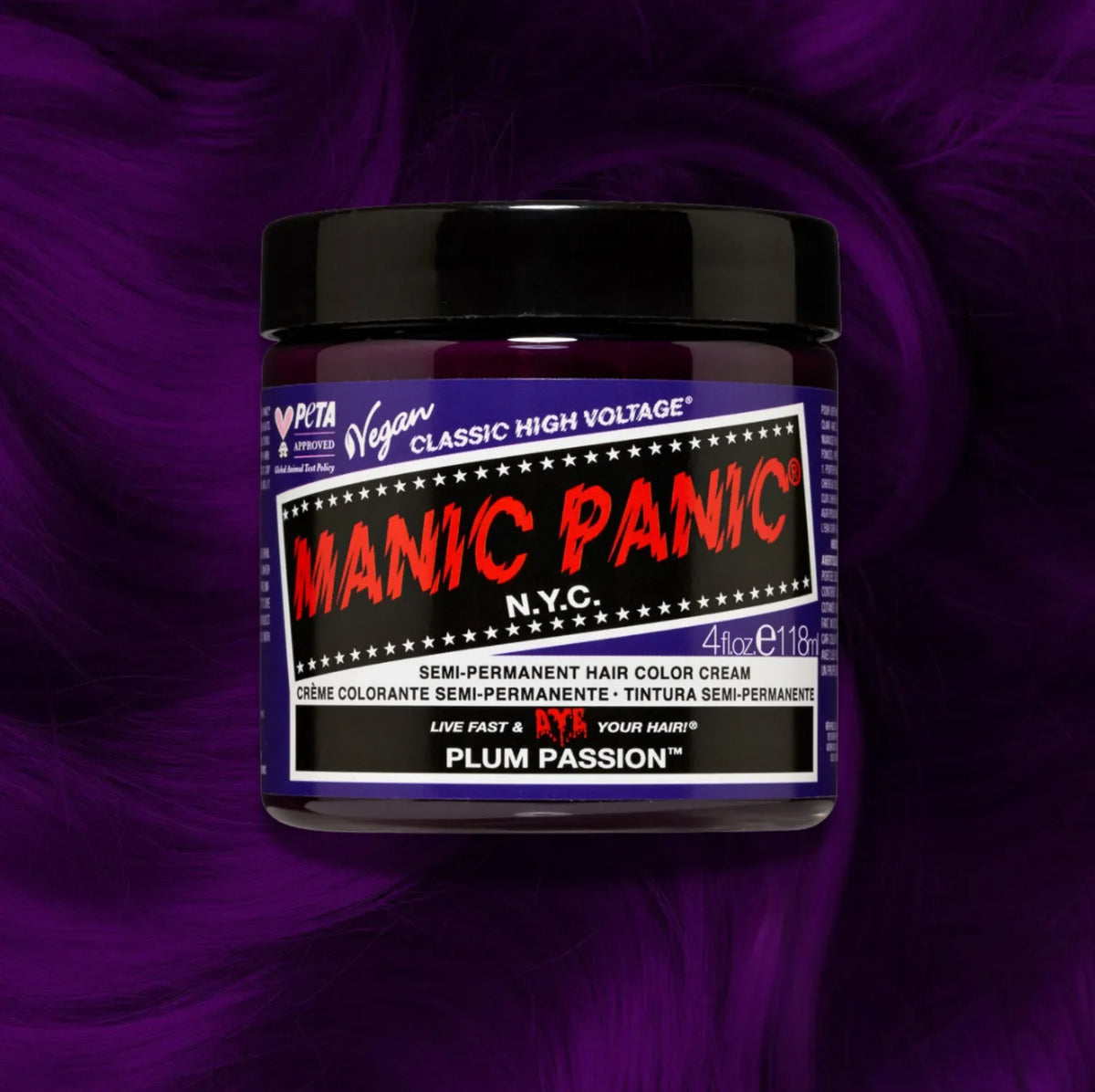 Plum Passion – Colore semi-permanente Classic High Voltage®