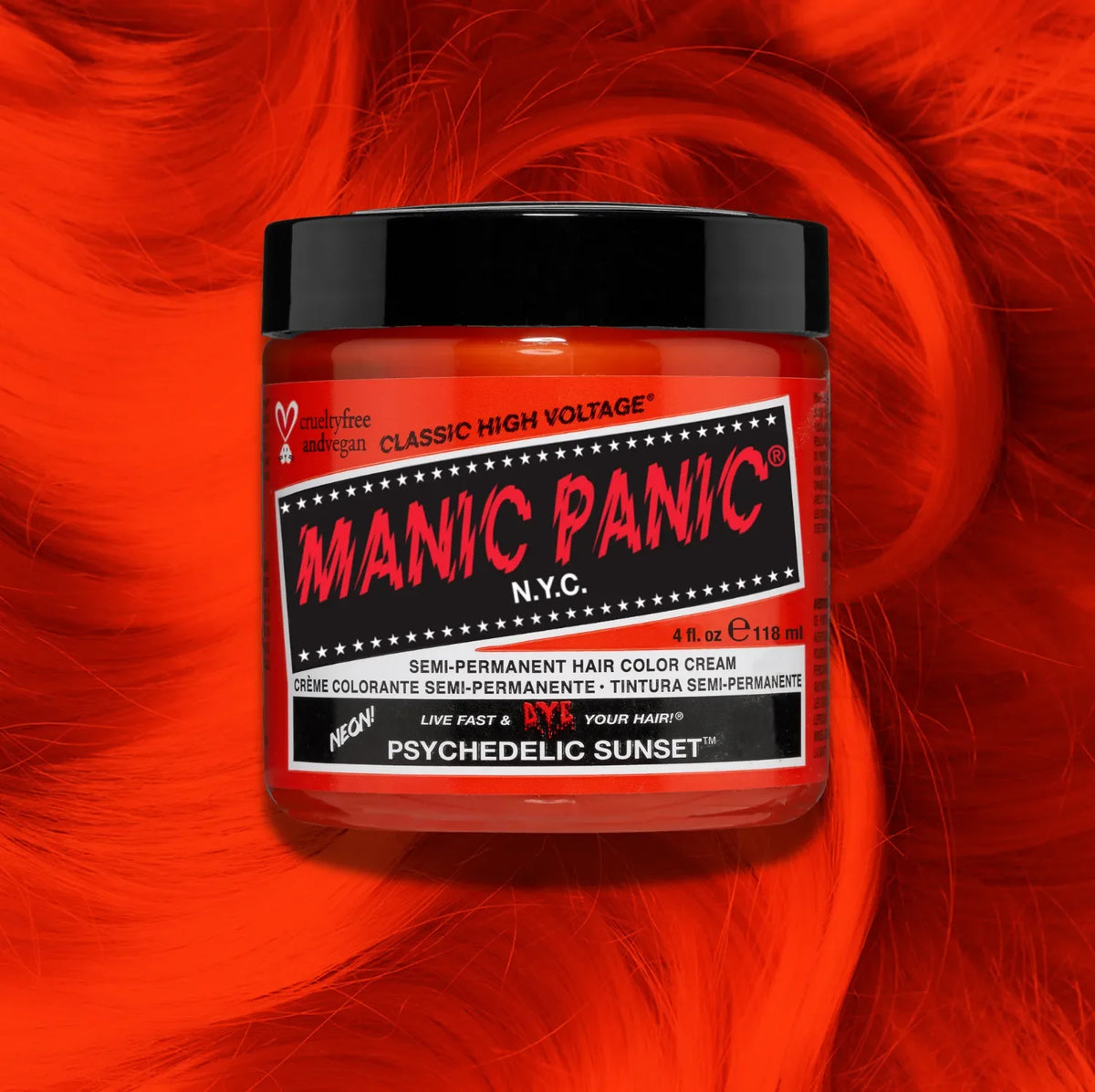 Psychedelic Sunset – Colore semi-permanente Classic High Voltage®