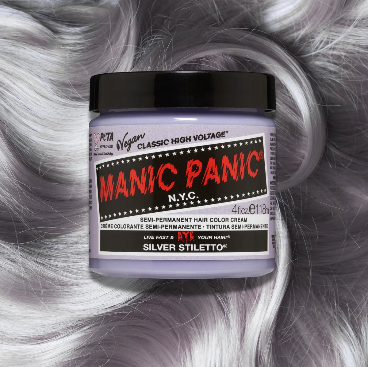 Silver Stiletto – Toner semi-permanente Classic High Voltage®