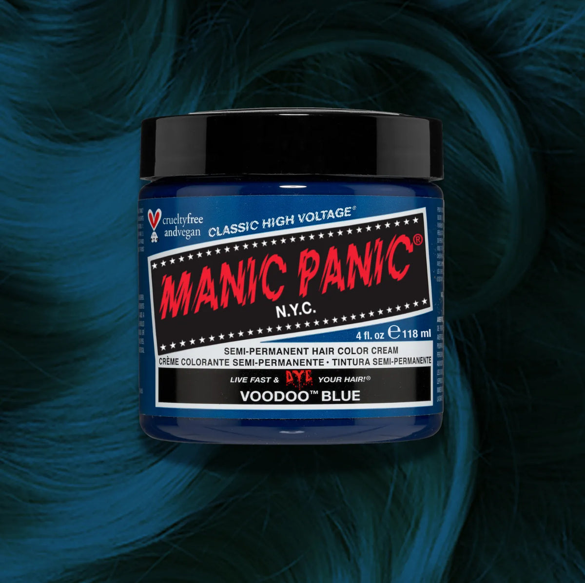 Voodoo Blue – Colore semi-permanente Classic High Voltage®