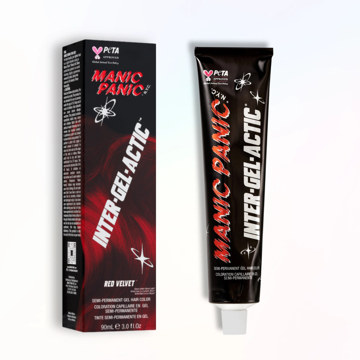 Red Velvet – Colore semi-permanente in gel Inter-GEL-actic™
