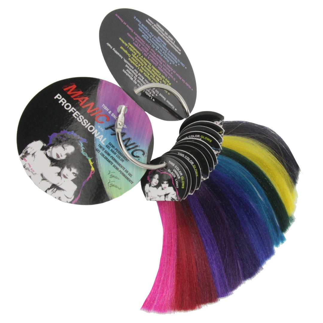 Manic Panic® Professional – Cartella colori ad anello (swatch ring)